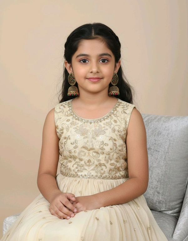 Glevcare Premium Ethnic Kundan Jhumka Earrings with Pearl Detailing - Cyprus