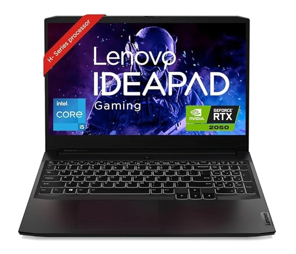 Lenovo IdeaPad Gaming 3 Intel Core i5-11320H 15.6" (39.62cm) FHD IPS 144Hz Gaming Laptop (16GB/512GB SSD/Win 11/NVIDIA RTX 2050 4GB - Black