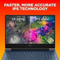 HP Victus Gaming Laptop, 12th Gen Intel Core i5-12450H, 4GB RTX 2050 GPU, 15.6-inch (39.6 cm), FHD, IPS, 144Hz, 8GB DDR4, 512GB SSD, Backlit KB, B&O, Dual Speakers (MSO, Blue, 2.37 kg), fa1132TX - Blue