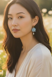 Blue Blossom Pearl Drops