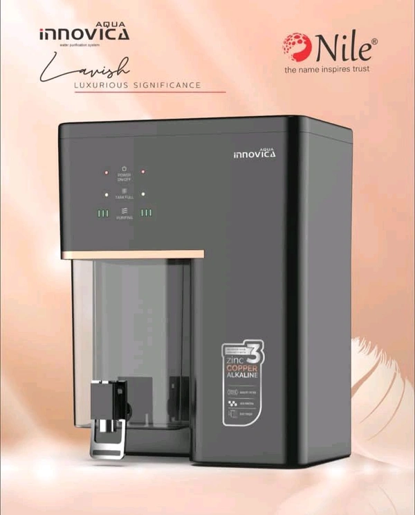 AQUA INNOVICA RO WATER PURIFIER | RO+COPPER, ALKALINE B12 & ZINC+ UV+TDS CONTROLLER