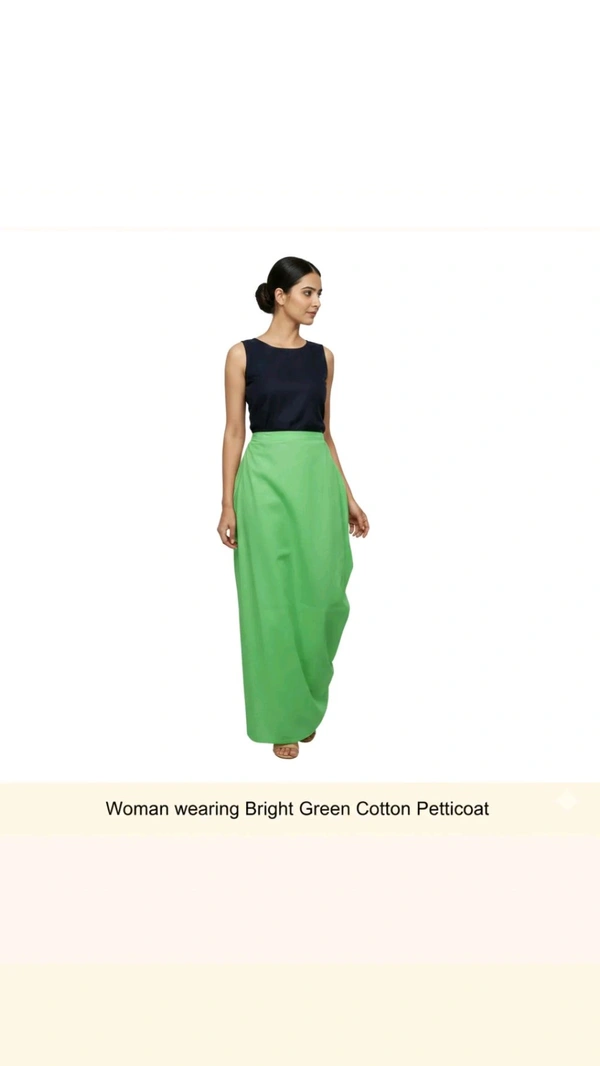 Savyasachi Cotton Ladies Petticoat – Soft & Durable Under-skirt for Sarees