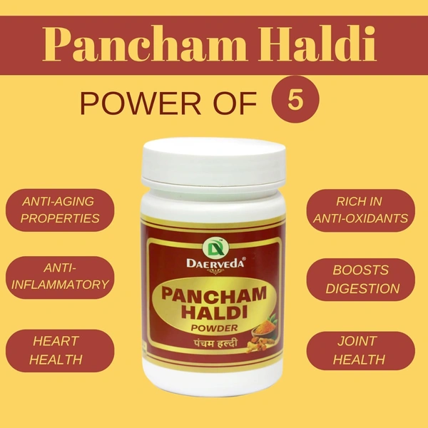 Dev Ayurveda Dev Pancham Haldi Powder (100gm)