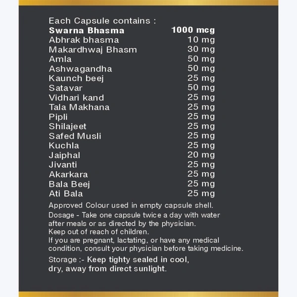 AB Fitness Every Day Fuel – GOLD Capsules (60caps) - 60 Capsules