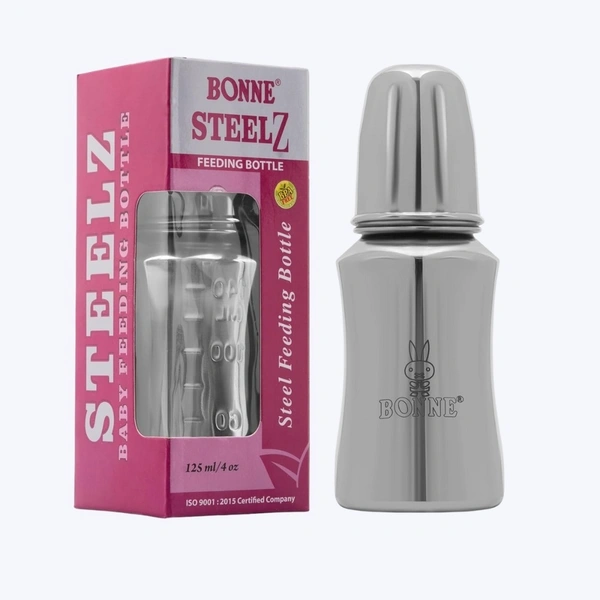 Bonne SteelZ Feeding Bottle (125ml)