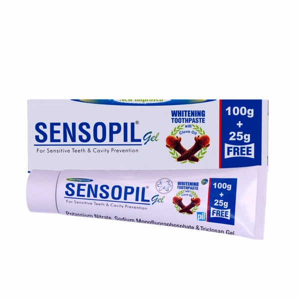 Psychotropics India Ltd (Pil) Sensopil Gel Complete Care In One Toothpaste!  - Pack of 3