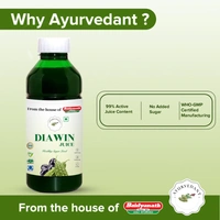 Baidyanath Jhansi Baidyanath Diawin Juice (1ltr) Jamun & Karela Herbs for Blood Sugar Support