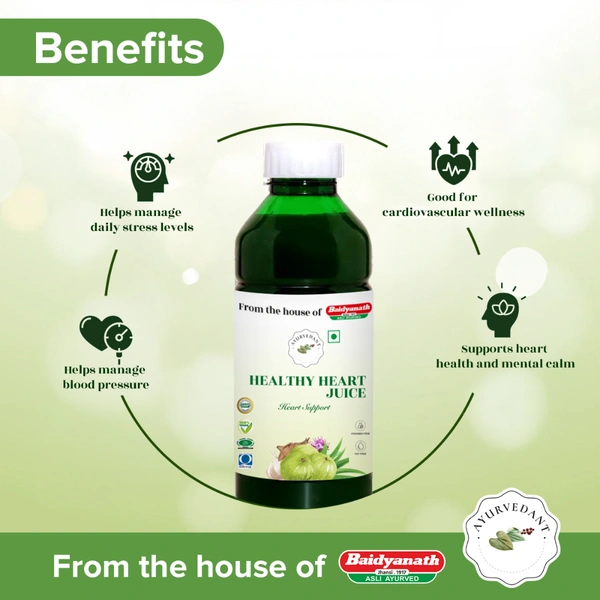 Baidyanath Jhansi Baidyanath Ayurvedant Healthy Heart Juice (1Ltr)