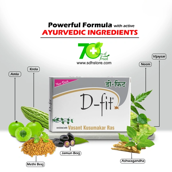Dhanwantri Shree Dhanwantri D-Fit Capsule (60caps)