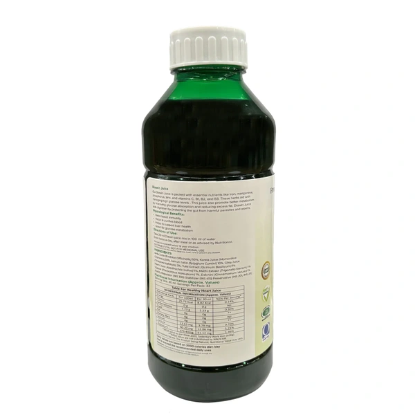 Baidyanath Jhansi Baidyanath Diawin Juice (1ltr) Jamun & Karela Herbs for Blood Sugar Support