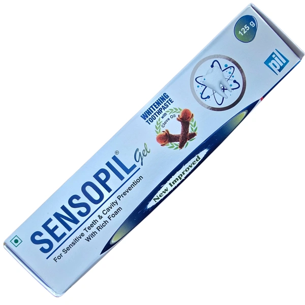 Psychotropics India Ltd (Pil) Sensopil Gel Complete Care In One Toothpaste!  - Pack of 3