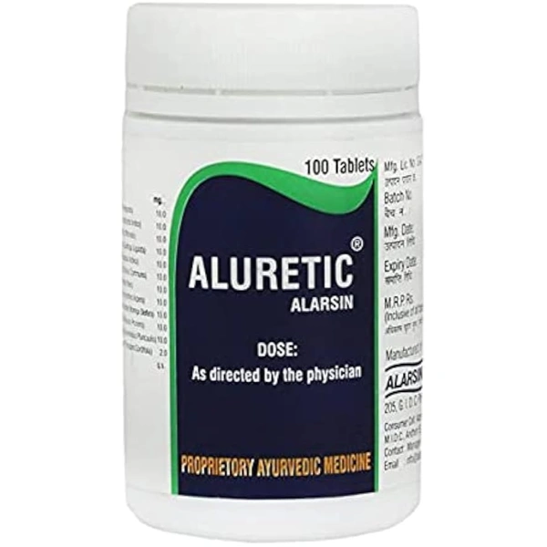 Alarsin Pharmaceuticals Alarsin Aluretic Tablet (100Tab)