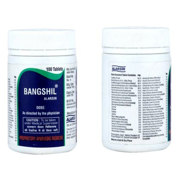 Alarsin Pharmaceuticals Alarsin Bangshil Tablet (100Tab)