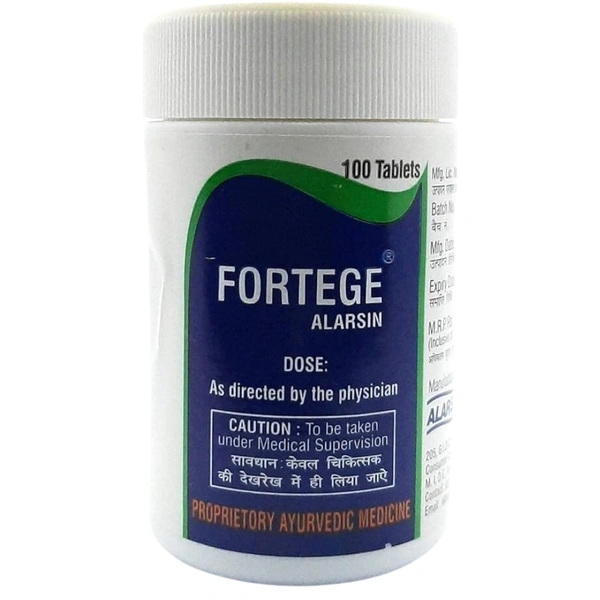 Alarsin Pharmaceuticals Alarsin Fortege Alarsin (100Tab)