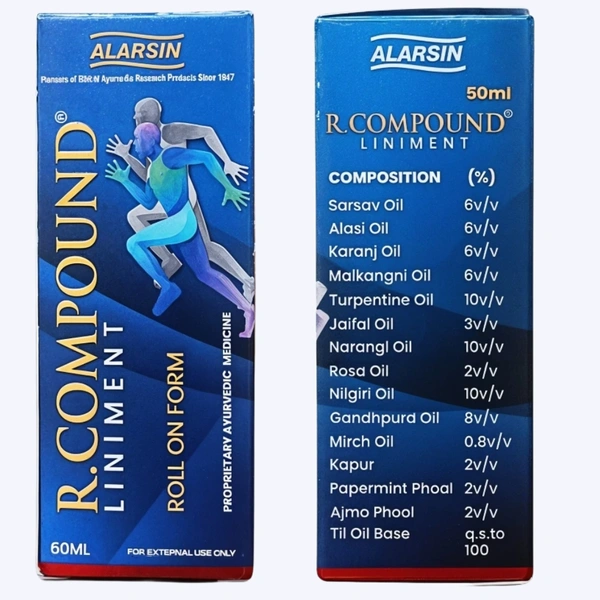 Alarsin Pharmaceuticals Alarsin R Compound Liniment (50ml)