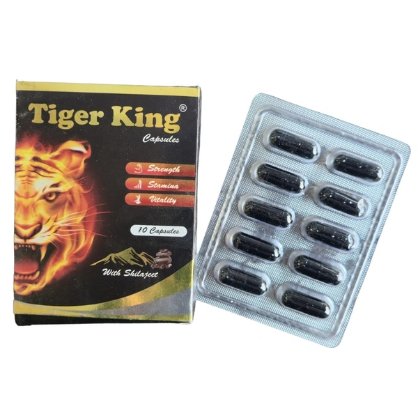 AmritVeda Tiger king capsule (10Caps)