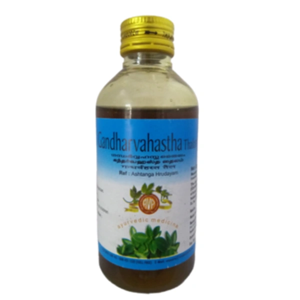 Arya Vaidya Pharmacy (AVP) Gandharvahastha Thailam (200ml)