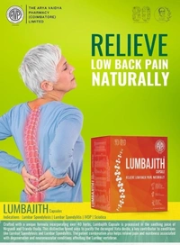 Arya Vaidya Pharmacy (AVP)  Lumbajith Capsule (100caps) - 100 Capsules