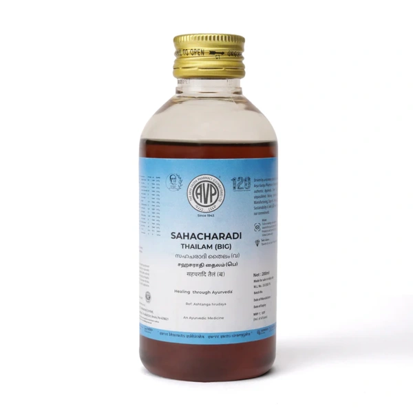Arya Vaidya Pharmacy (AVP) Sahacharadi Thailam (200ml)