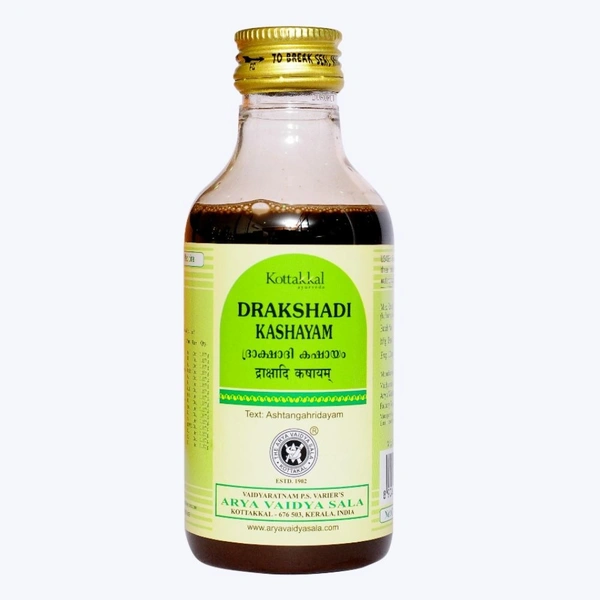 Arya Vaidya Sala Kottakkal Drakshadi Kashayam (200ml)