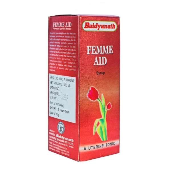 Baidyanath Jhansi Baidyanath Femme Aid Syrup (200ml)