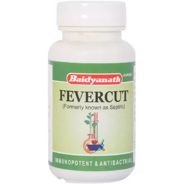 Baidyanath Jhansi Baidyanath Fevercut Tablet (100tab) - 100 Tablets
