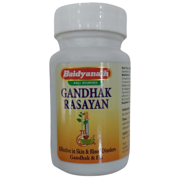 Baidyanath Jhansi Baidyanath Gandhak Rasayan (40tab)