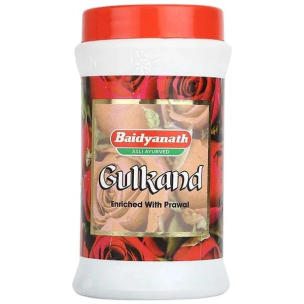 Baidyanath Jhansi Baidyanath Gulkand with Praval (200gm) - 200 gm