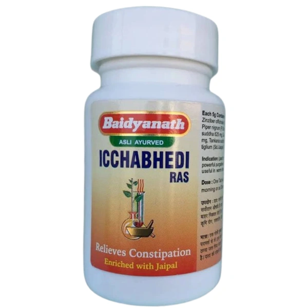 Baidyanath Jhansi Baidyanath Ichhabhedi Ras (Jaypal Yukta) (40tab)
