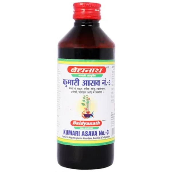 Baidyanath Jhansi Baidyanath Kumari Asava No 3 (200ml)