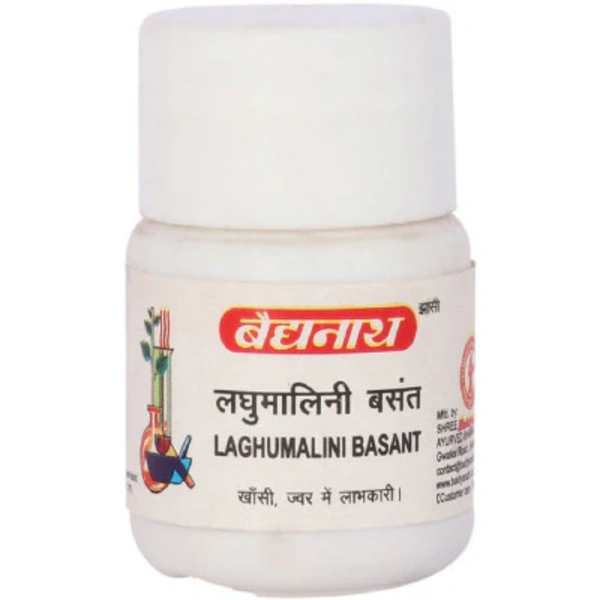 Baidyanath Jhansi Baidyanath Laghumalini Basant Ras (40tab)