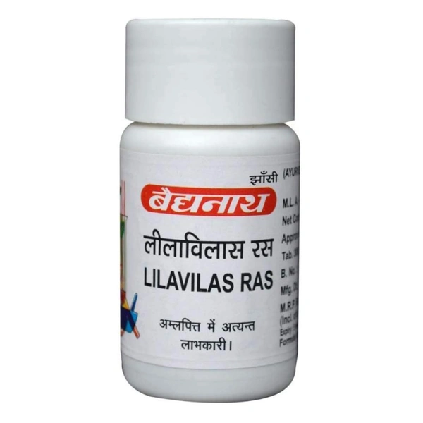 Baidyanath Jhansi Baidyanath Lilavilas Ras (40tab)