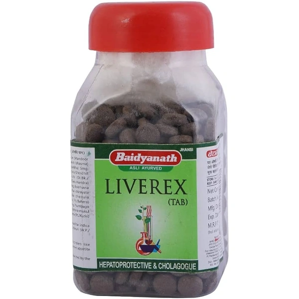 Baidyanath Jhansi Baidyanath Liverex Tablet (500tab)