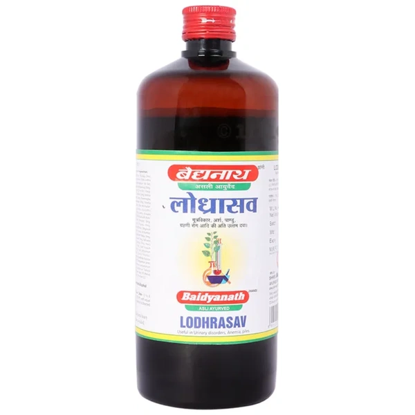 Baidyanath Jhansi Baidyanath Lodhrasava (450ml)