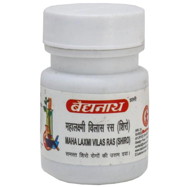 Baidyanath Jhansi Baidyanath Mahalaxmi vilas Ras (Shiro) (40tab)