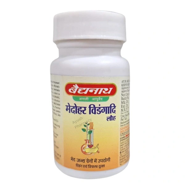 Baidyanath Jhansi Baidyanath Medohar Vidangadi Lauh (40tab)