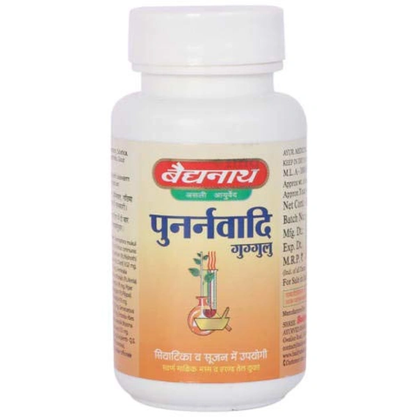 Baidyanath Jhansi Baidyanath Punarnavadi Guggulu (80tab)