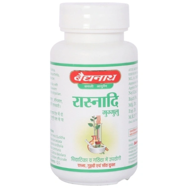 Baidyanath Jhansi Baidyanath Rasnadi Guggulu (80tab)