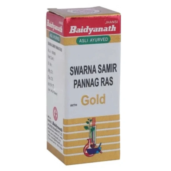 Baidyanath Jhansi Baidyanath Swarna Samir Pannag Ras (1g) - 1 gm