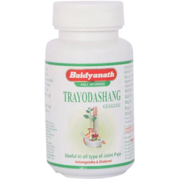 Baidyanath Jhansi Baidyanath Trayodashang Guggulu (80tab)