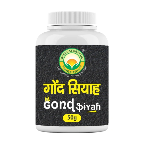 Basic Ayurveda Gond Siyah (Kala Gond) (50gm)