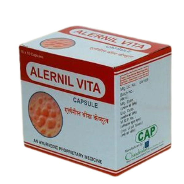 Chandrodaya Ayu Pharma  Chandrodaya Alernil Vita Capsules (100caps) - 100 Capsules