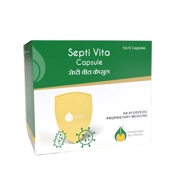 Chandrodaya Ayu Pharma Chandrodaya Septi Vita Capsules (100caps)