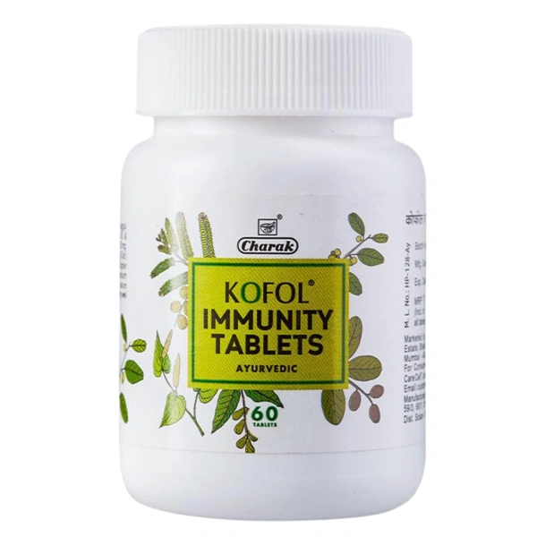 Charak Pharma Pvt Ltd Charak Ayurvedic Kofol Immunity Tablet (60tab)