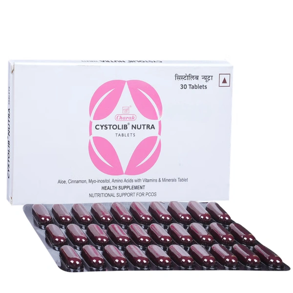 Charak Pharma Pvt Ltd Charak Cystolib Nutra Tablets (30tab)