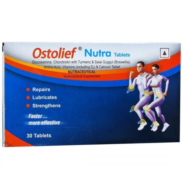 Charak Pharma Pvt Ltd Charak Ostolief Nutra Tablets (30Tab) - 30 Tablets