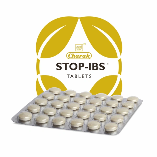 Charak Pharma Pvt Ltd Charak Stop IBS Tablets (30Tab) - 