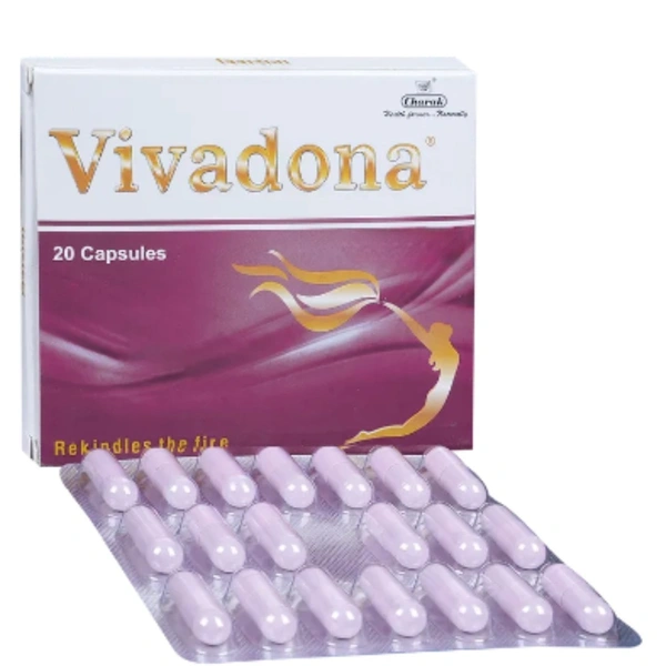 Charak Pharma Pvt Ltd Charak Vivadona Capsule (20Caps) - 20 Capsules