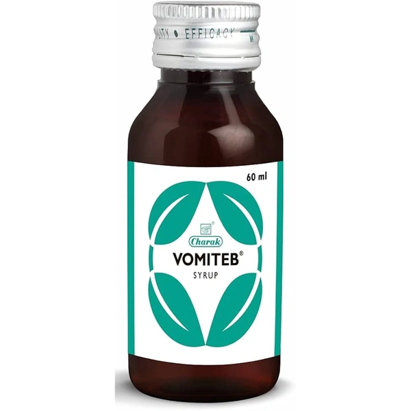 Charak Pharma Pvt Ltd Charak Vomiteb Syrup (60ml)