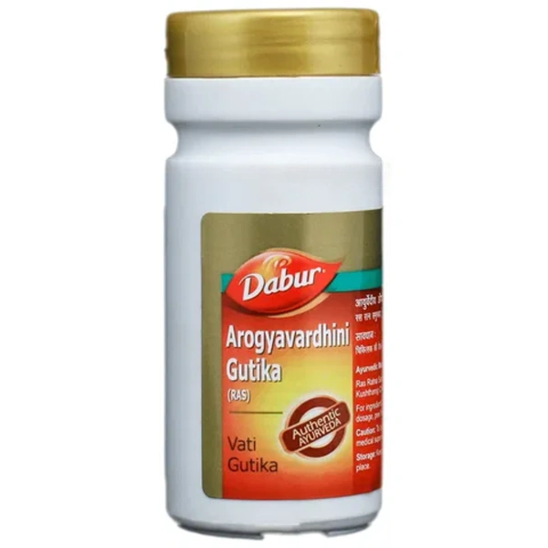 Dabur Arogyavardhini Gutika (Ras) (80tab) - 80 Tablets
